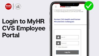 How to login to MyHR CVS Employee Portal (SUPER EASY)