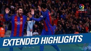 Extended Highlights Recital de Messi y Neymar