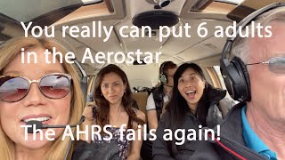 Can you stuff 6 adults and luggage in an Aerostar?