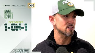 Matt LaFleur 1-on-1: Packers aim to 'wipe' loss ahead of Eagles matchup