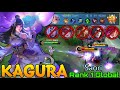 Brutal Burst Combo! Kagura MVP 14,5 Point! - Top 1 Global Kagura by Saori - Mobile Legends