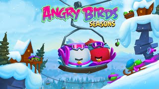 NEW Angry Birds Seasons Update – Ski or Squeal!