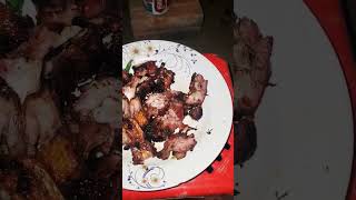 សាច់ទាកាបាអាំង #cooking #grill #eating #yummy #cookingshorts #shorts