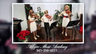 Emily Elisey Evita Luzginov trio - Sarasota Music Lessons (Allegro Music Academy)