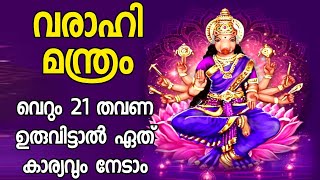 ഇതോന്ന് കേട്ടാൽ പോലും മനസ്സിൽ വിചാരിച്ച ആഗ്രഹംസാധിക്കും|varahi | RAHASYA MEDIA | വരാഹിമന്ത്രം