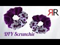 Scrunchie 💜 | Creations by Twin R #scrunchies  #sewing