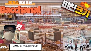 라스베가스 최대 크기 최고 뷔페 바카날 모든 음식 한번 먹어 봤습니다 - 시저스 팔라스 #Bacchanal #먹방 #여행