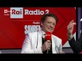 intervista a massimo ranieri prima serata radio2 a sanremo