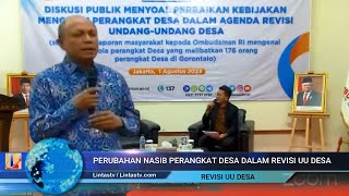 Harapan Perubahan / Perbaikan Nasib Perangkat Desa Dalam Revisi UU Desa