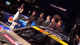 HD版/東京オートサロン2012 SUBARU MOTOR SPORT 2012年体制発表 3/3