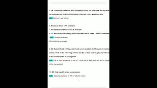 The American Red Cross CPR Quiz Answers Latest 2025 2026 Update Questions and Verified Answers 100