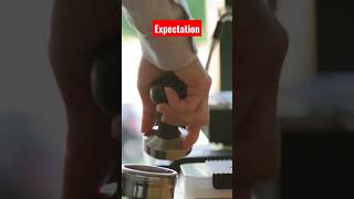 Expectation vs Reality - Office coffee machine #coffee #youtube #office