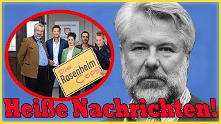 VOR 7 MINUTEN: Große Trauer von „Rosenheim-Cop“. Traurige Neuigkeiten über Dieter Fischer...