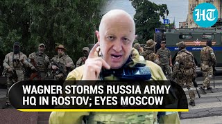 Putin Faces Coup: Wagner Fighters Enter Russian Army HQ; Begin March to Moscow | Watch