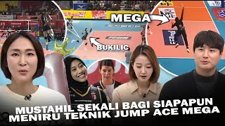 Bukilic Ampe Tergelincir!! Pengamat Korea Bongkar Betapa Sulitnya Tiru Teknik Jump Ace dari Mega