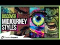 Discovering UNIQUE Midjourney Styles & Prompts (Tutorial)