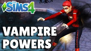 Every Vampire Power Explained | The Sims 4 Guide