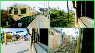 Chennai Beach To Korukkupet | Travel By EMU Train