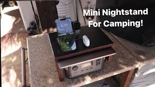 Tiny Nightstand for Camping: The Ultimate DIY Solution