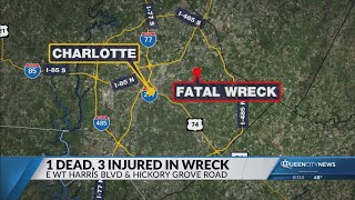 One killed, three hurt in overnight east Charlotte crash