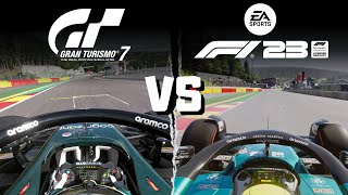 F1® 23 vs Gran Turismo 7 | Graphics, Gameplay & Sound Comparison (4K, 60fps, PS5, HDR)