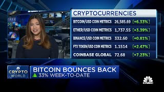 Bitcoin bounces back