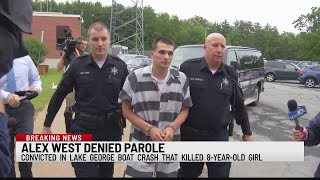 Man convicted in fatal Lake George boat crash denied parole