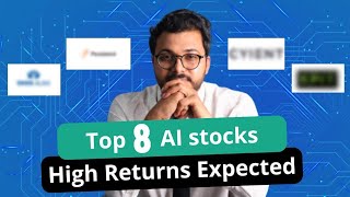 Top 8 Indian stocks to bet on AI revolution | Top AI stocks of India 2025 | AI stocks | #trading