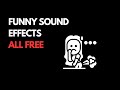 50+ Free Funny Sound Effects 😂🔊