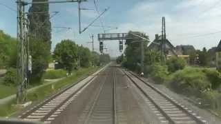 Führerstandsmitfahrt von Bingen am Rhein nach Mainz Hbf - BR 218 - DB Bahn Nr. 4