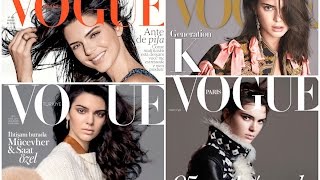 Kendall Jenner - All Her Vogue Covers