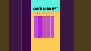 color blind test #colourvisiontest #colorblind #colorblindness #