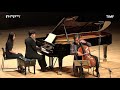 Beethoven Sonata for Cello and Piano in A Maj Op. 69 Sung-Won Yang, cello and Taehyung Kim, piano.