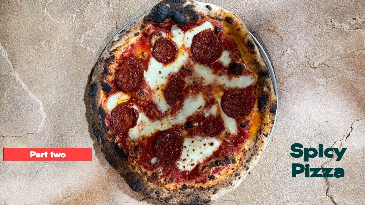 Part 2 Spicy Soppressata Pizza Using Poolish Dough Recipe. - YouTube