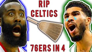 **RIP CELTICS** 😢💔☘️ The 76ers will SWEEP the Celtics ‼️🤯🧹 | STEPHEN A. SMITH | ESPN | NBA PLAYOFFS