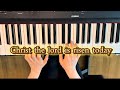 piano tutorial for ‘Christ the Lord Is Risen Today’!