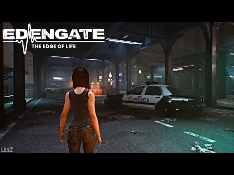 Edengate The Edge of Life Full Game Longplay Walkthrough Wakes Up in an Abandoned Hospital