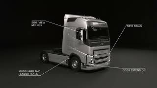 Volvo Trucks – Improved aerodynamics with new Volvo FH