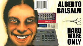 Aphex Twin - Alberto Balsalm - hardware only cover/recreation