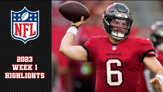 Baker Mayfield Leads an UPSET In First Game As Bucs Starter | 2023 Week 1 Highlights vs. Vikings