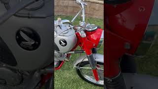 1963 HONDA CL72 ORIGINAL SURVIVOR WITH 4156 ORIGINAL MILES