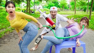 Must Watch New Comedy Video 2022 New Doctor Funny Injection Wala Comedy Video ep 05 By Bico Fun Tv