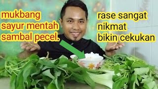 sayur mentah sambal pecel. bikin cekukan#fypシ゚viral #malaysianmukbang #indonesia