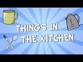 Aprende inglés. Cosas de la cocina en inglés.