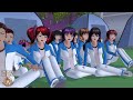 camellia and friends camping lili hilang sakura school simulator drama