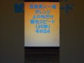 55054　五色百人一首　オレンジ【橙色】　読み上げ　上の句5文字だけ　試合スピード（20秒）その５４