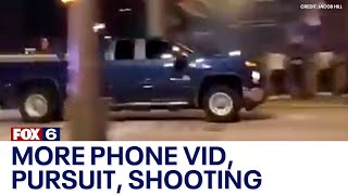 Phone video of police pursuit, shootout with Milwaukee police | FOX6 News Milwaukee