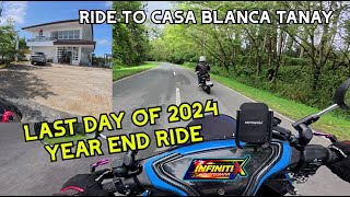 2024 YEAR END RIDE SA MARILAQUE | CASA BLANCA TANAY | RIDE WITH MY AEROX 200CC