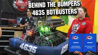 4635 Botbusters | Behind the Bumpers | FRC CRESCENDO Robot