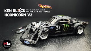 65 MUSTANG Ken Block HOONICORN V2 custom Hotwheels